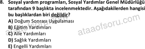 ata sosyalhizmlisans 2345 8