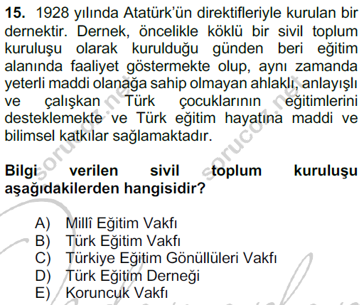 5 egitimde 13 15