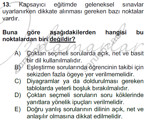 5 egitimde 16 13