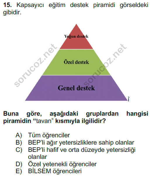 5 egitimde 16 15